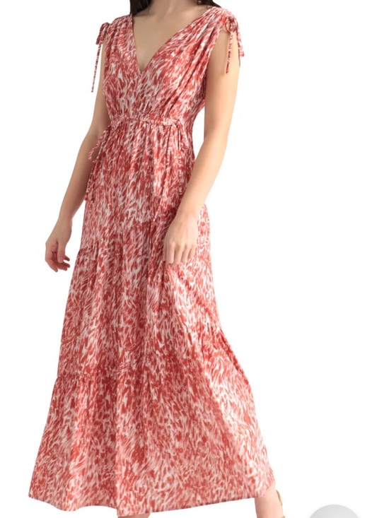 Maggy London Dresses & Skirts - Maggy London Maxi Dress Size 16W Sleeveless A-Line Flowy Resort Vacation Pockets